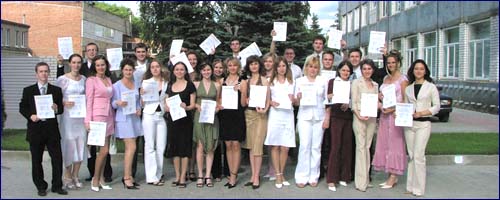 Os graduados da Universidade de Estado de Voronezh